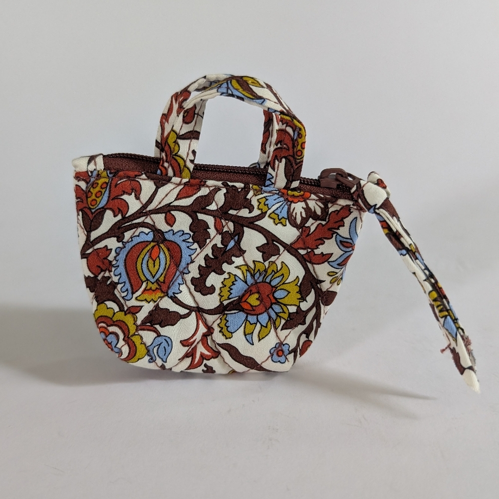 Floral Patterned Coin Pouch